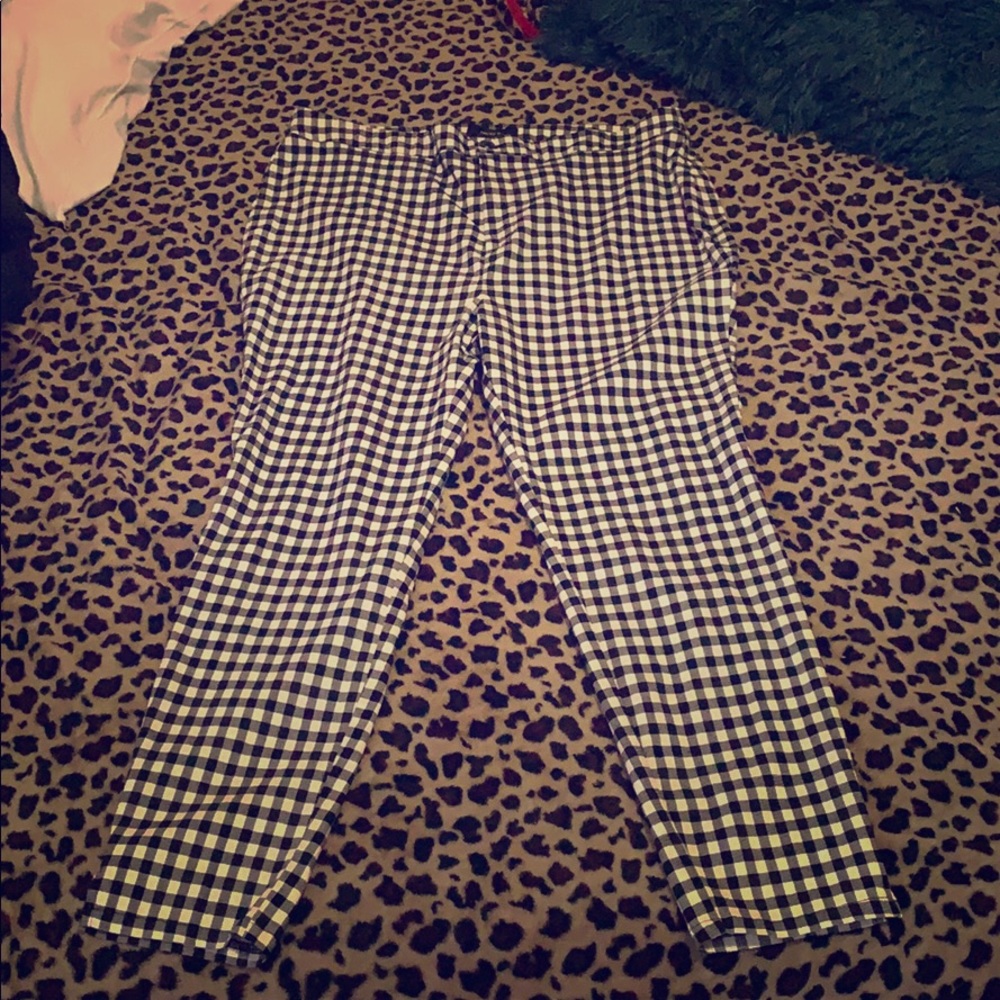 Plaid pants